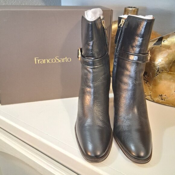 Franco Sarto Shoes - Franco Sarto Leather Booties